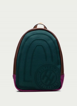 Hispanitas Backpack Ženske Torbe Zelene Smeđe Ljubičaste | DGT8268MR