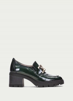 Hispanitas Everest Ženske Loafers Zelene | CIJ7324EK