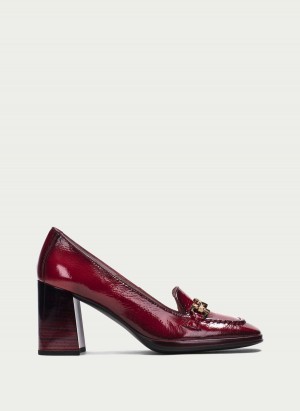Hispanitas Monaco Ženske Loafers Crvene | IBW583TK