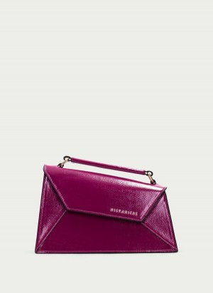 Hispanitas Shoulder Ženske Torbe Ljubičaste | MWY578RB