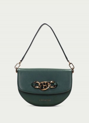 Hispanitas Shoulder Ženske Torbe Zelene | SDV6851JS