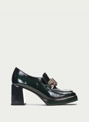 Hispanitas Tokio Ženske Loafers Zelene | KMC4073LJ