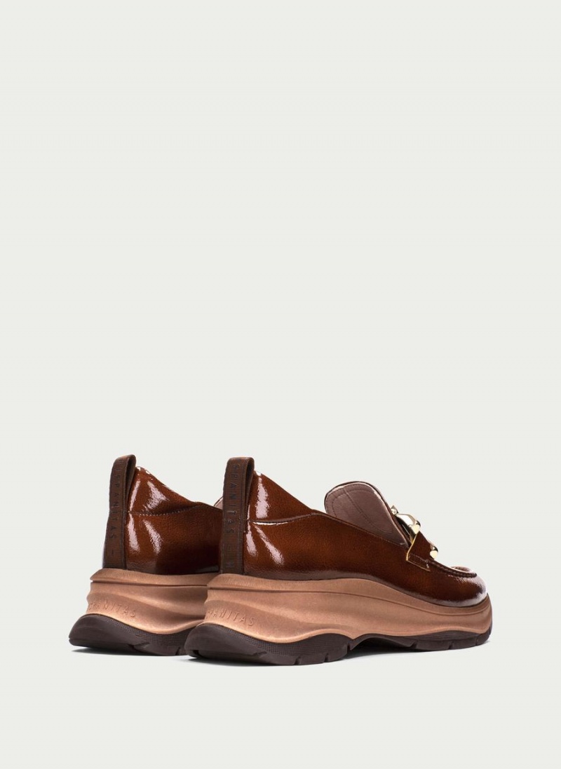 Hispanitas Alaska Ženske Loafers Tamno Smeđe | QSV44BZ