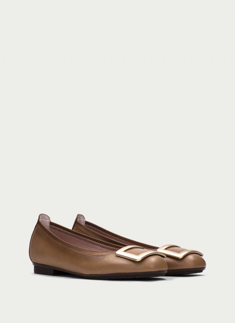 Hispanitas Basil Ženske Balerina Kaki Boja | QAV6687SY