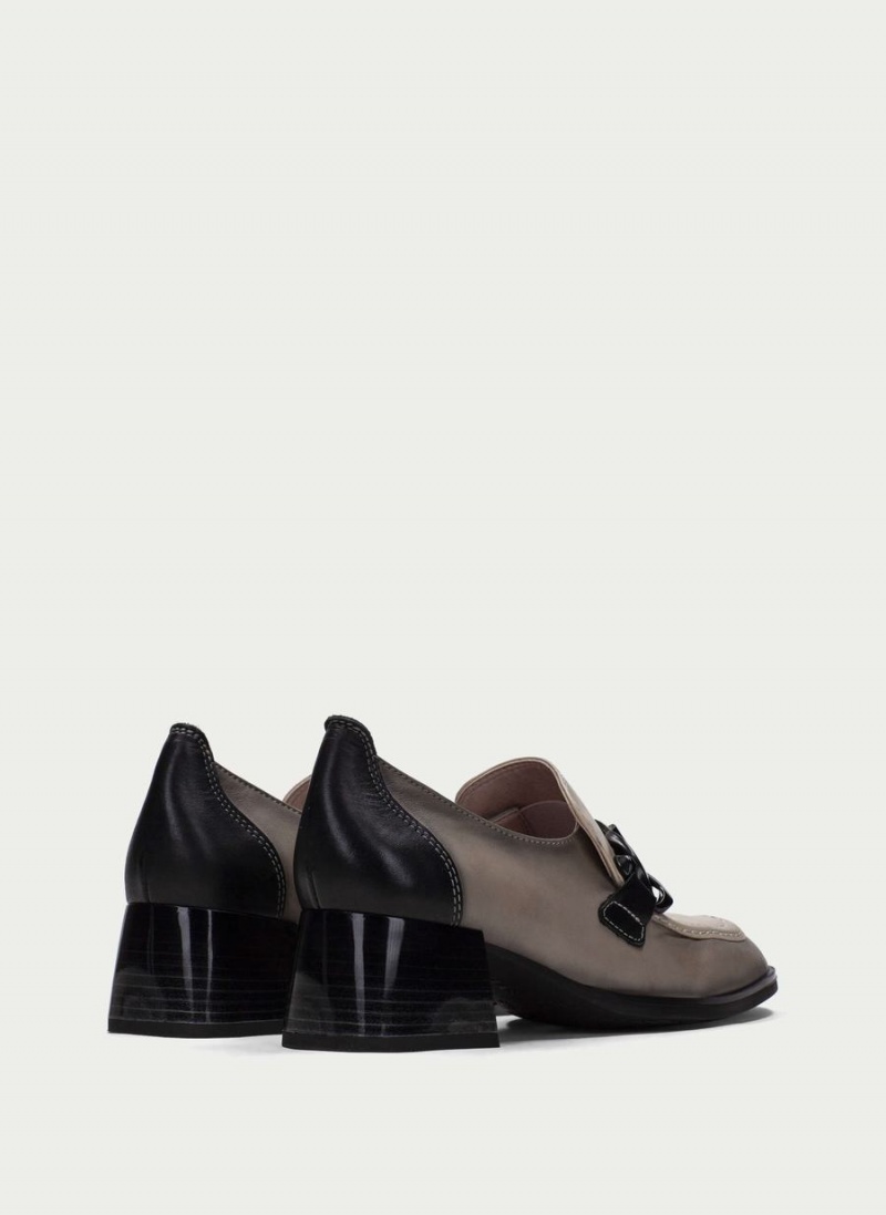 Hispanitas Charlize Ženske Loafers Sive Smeđe Bijele | JPN651NP