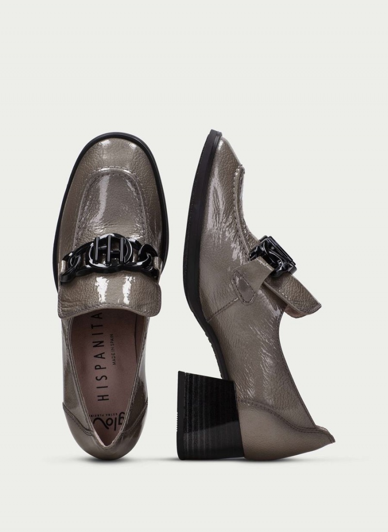 Hispanitas Charlize Ženske Loafers Sive Smeđe | WJN193BA