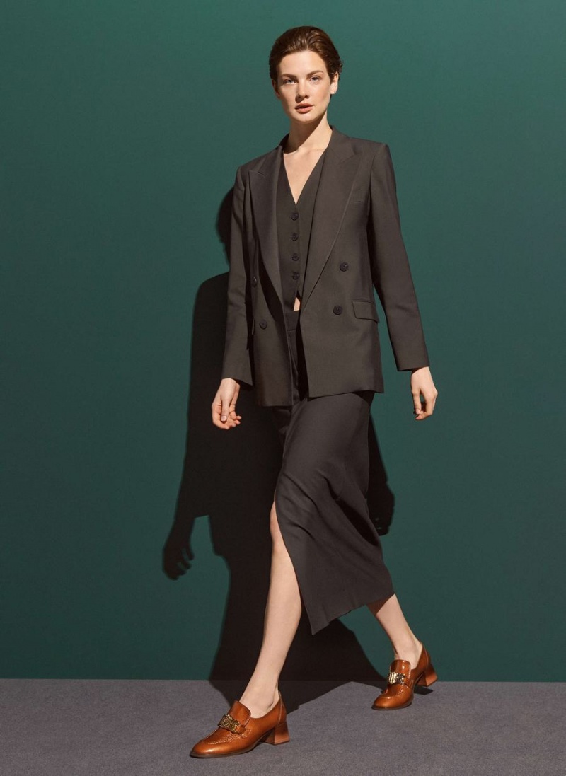 Hispanitas Charlize Ženske Loafers Tamno Smeđe | OJT4969QV