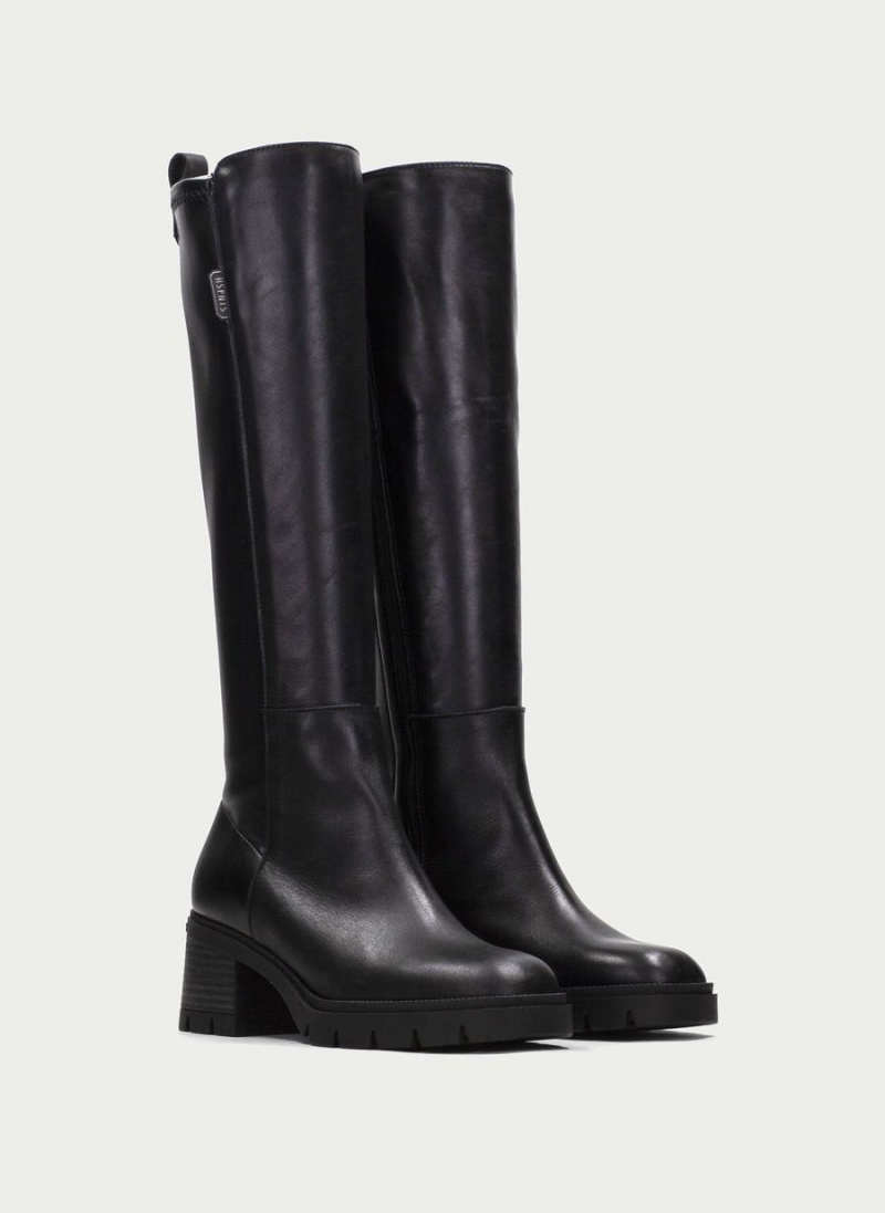 Hispanitas Everest Ženske Knee-high Boots Crne | XOX917IY