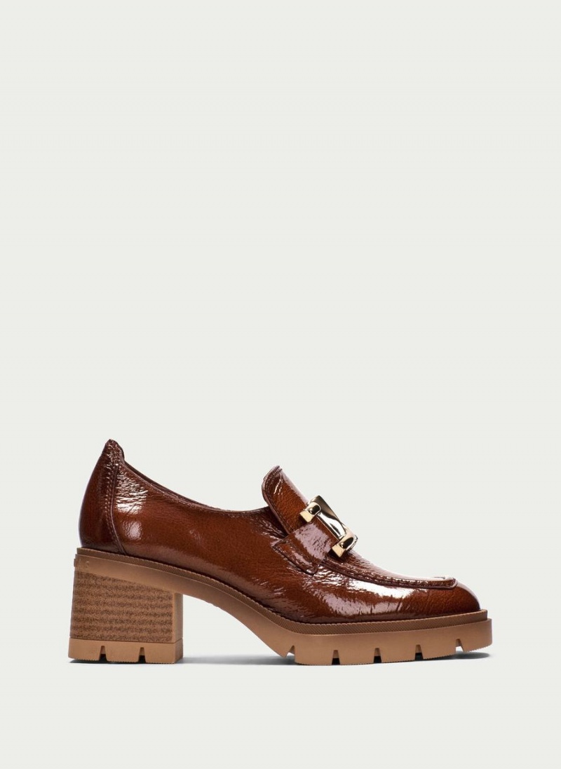 Hispanitas Everest Ženske Loafers Tamno Smeđe | CRX27KF