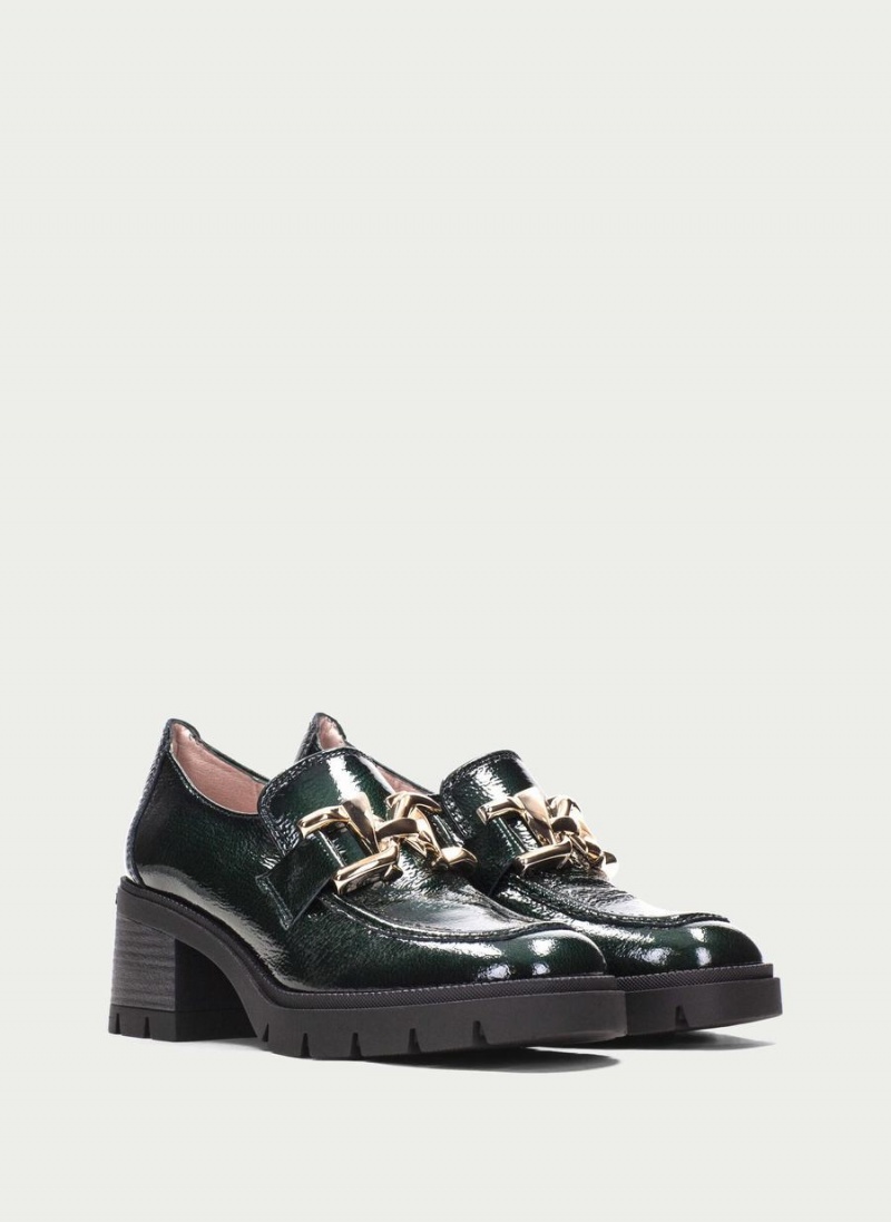 Hispanitas Everest Ženske Loafers Zelene | CIJ7324EK