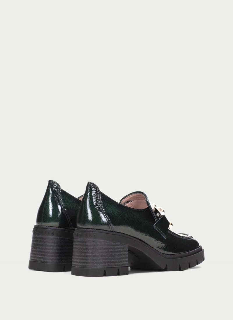 Hispanitas Everest Ženske Loafers Zelene | CIJ7324EK