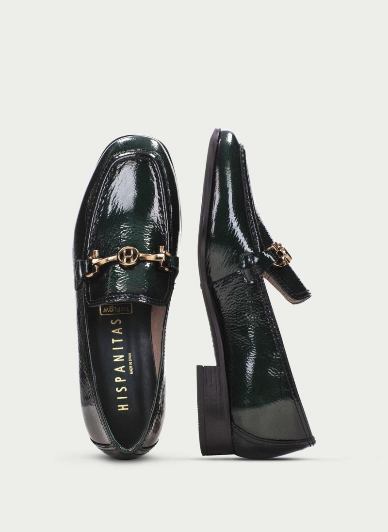 Hispanitas Kenia Ženske Loafers Zelene | ZMB4417XK