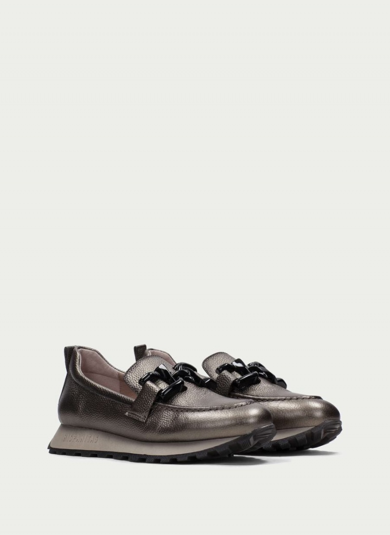 Hispanitas Loira Ženske Loafers Srebrne | LHT4355PK