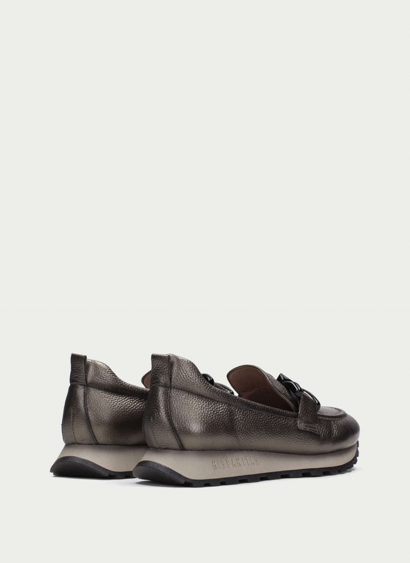 Hispanitas Loira Ženske Loafers Srebrne | LHT4355PK