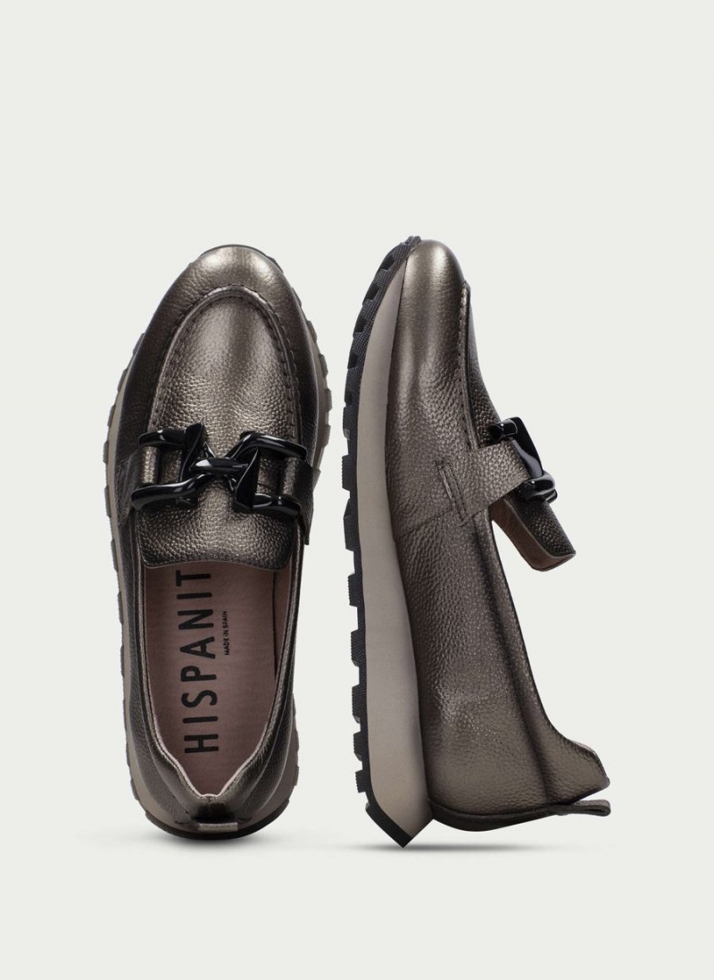 Hispanitas Loira Ženske Loafers Srebrne | LHT4355PK