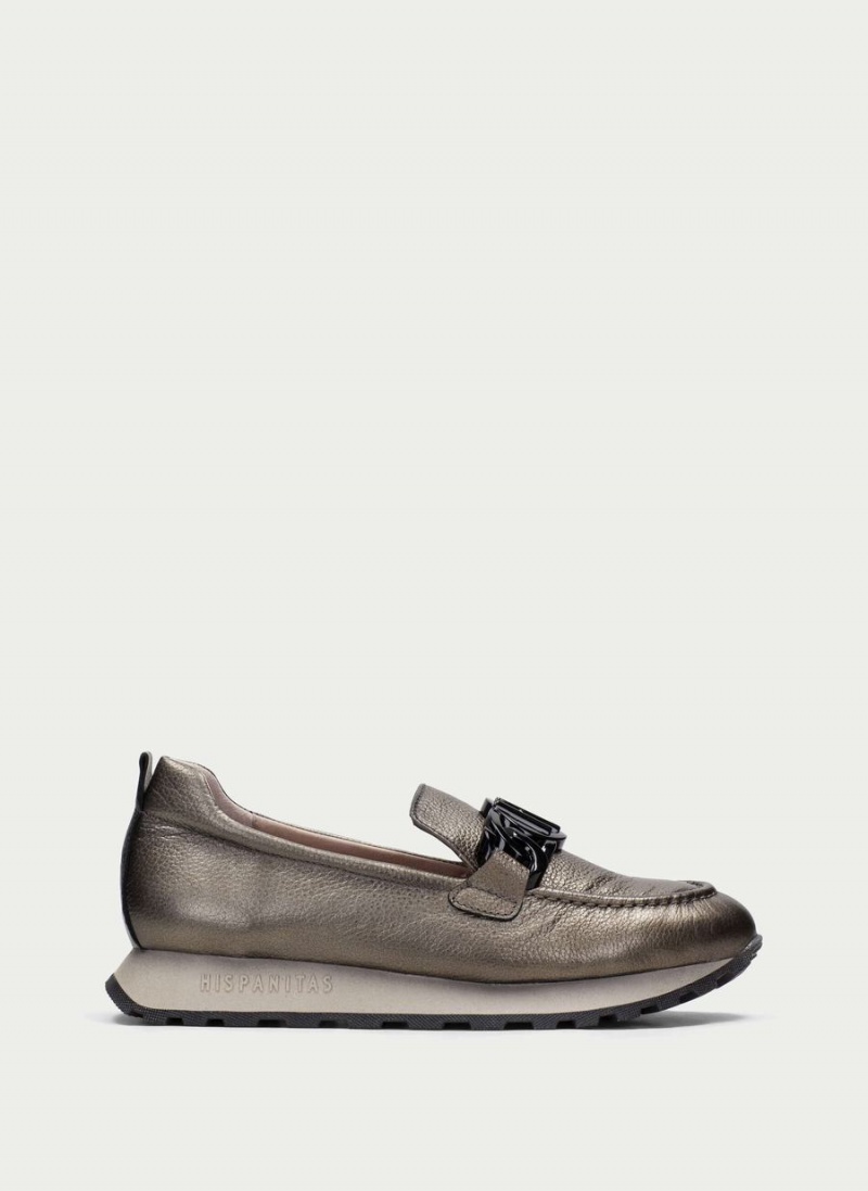 Hispanitas Loira Ženske Loafers Srebrne | KKY332HX