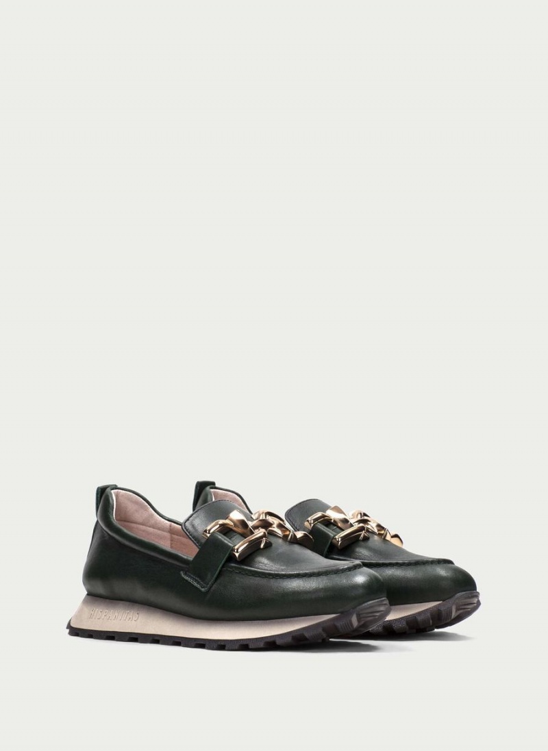 Hispanitas Loira Ženske Loafers Zelene | LYW4846BN