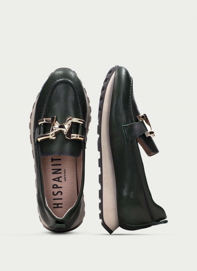 Hispanitas Loira Ženske Loafers Zelene | LYW4846BN