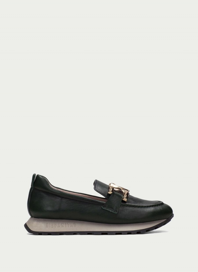 Hispanitas Loira Ženske Loafers Zelene | LYW4846BN