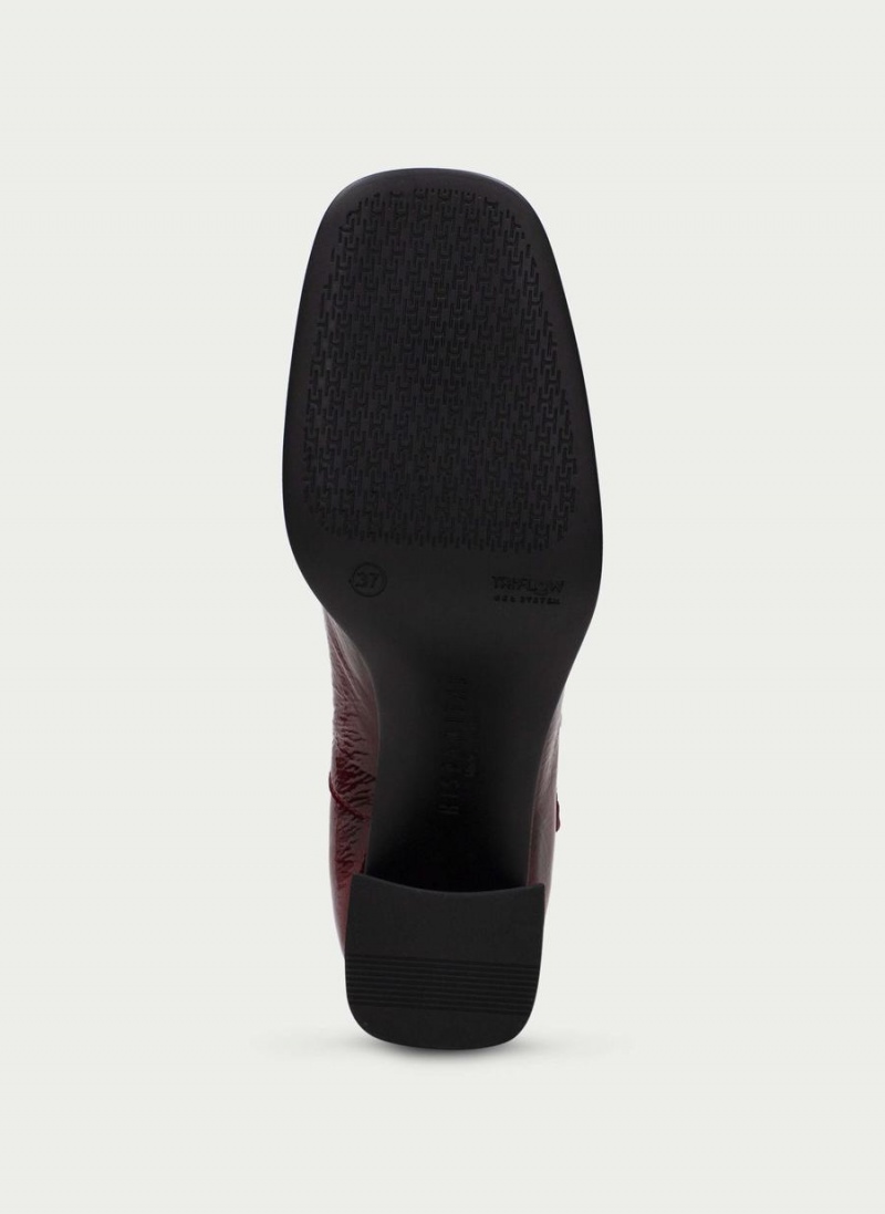 Hispanitas Monaco T Strap Ženske Stikle Crvene | SVP3966XF