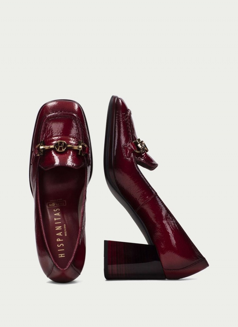 Hispanitas Monaco Ženske Loafers Crvene | IBW583TK