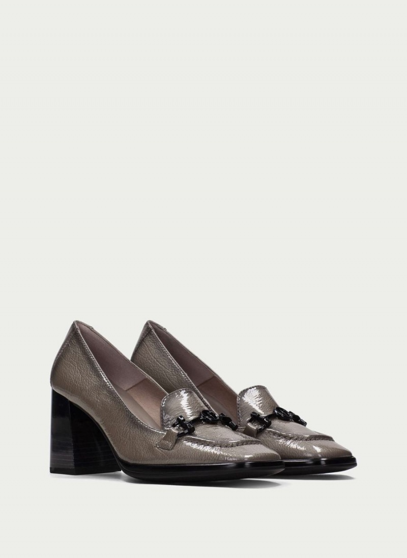Hispanitas Monaco Ženske Loafers Sive Smeđe | XKK4517EA