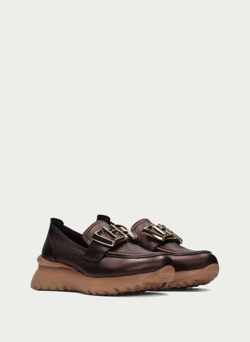 Hispanitas Polinesia Ženske Loafers Smeđe | HFT498FX
