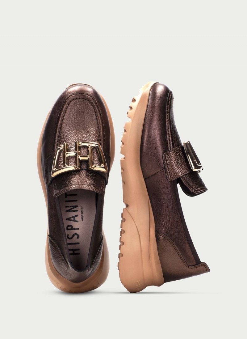 Hispanitas Polinesia Ženske Loafers Smeđe | HFT498FX