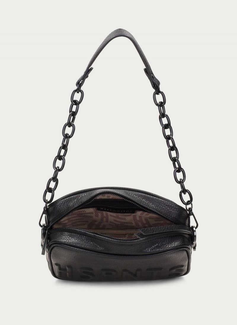 Hispanitas Shoulder Ženske Torbe Crne | NYO175OG