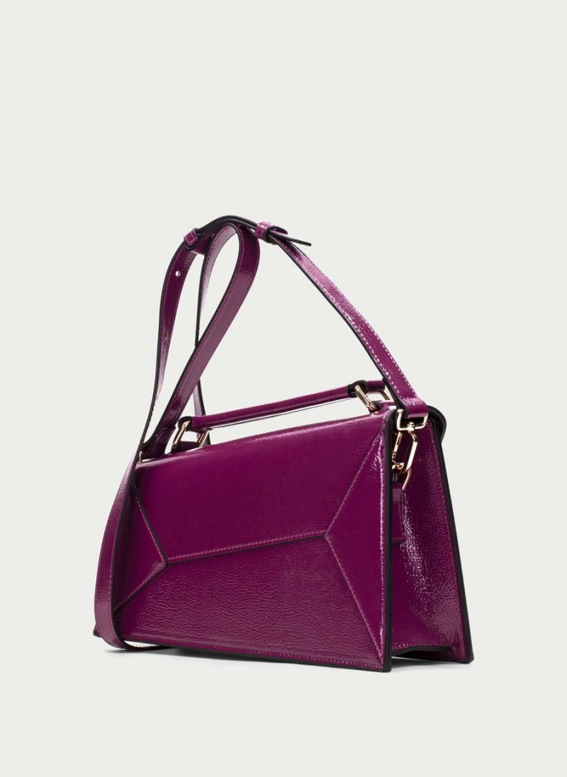 Hispanitas Shoulder Ženske Torbe Ljubičaste | MWY578RB