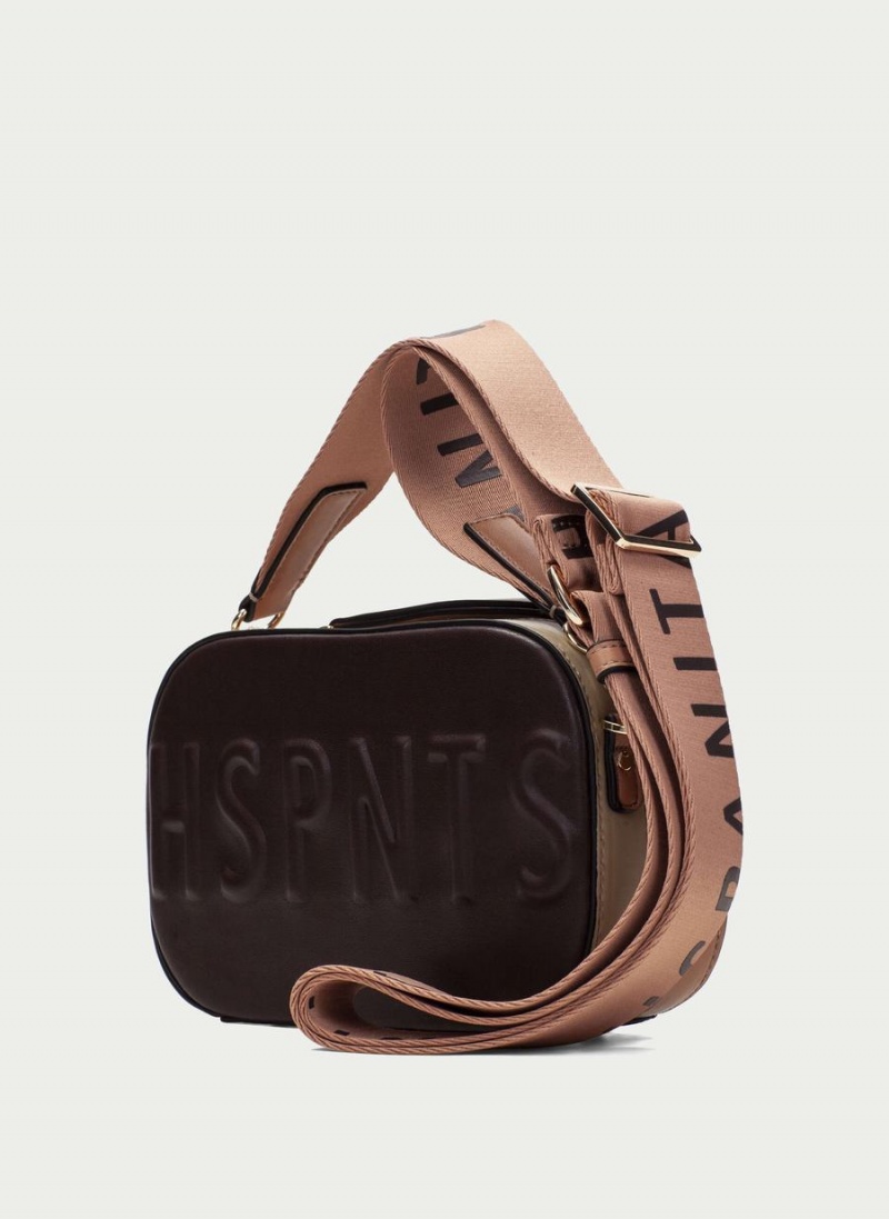 Hispanitas Shoulder Ženske Torbe Smeđe | URJ5915ZL