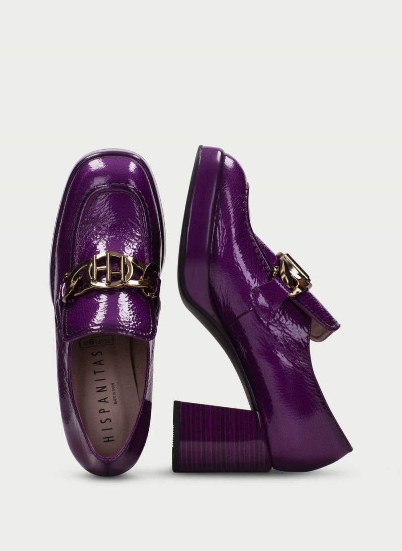 Hispanitas Tokio Ženske Loafers Ljubičaste | ZLU5782QW