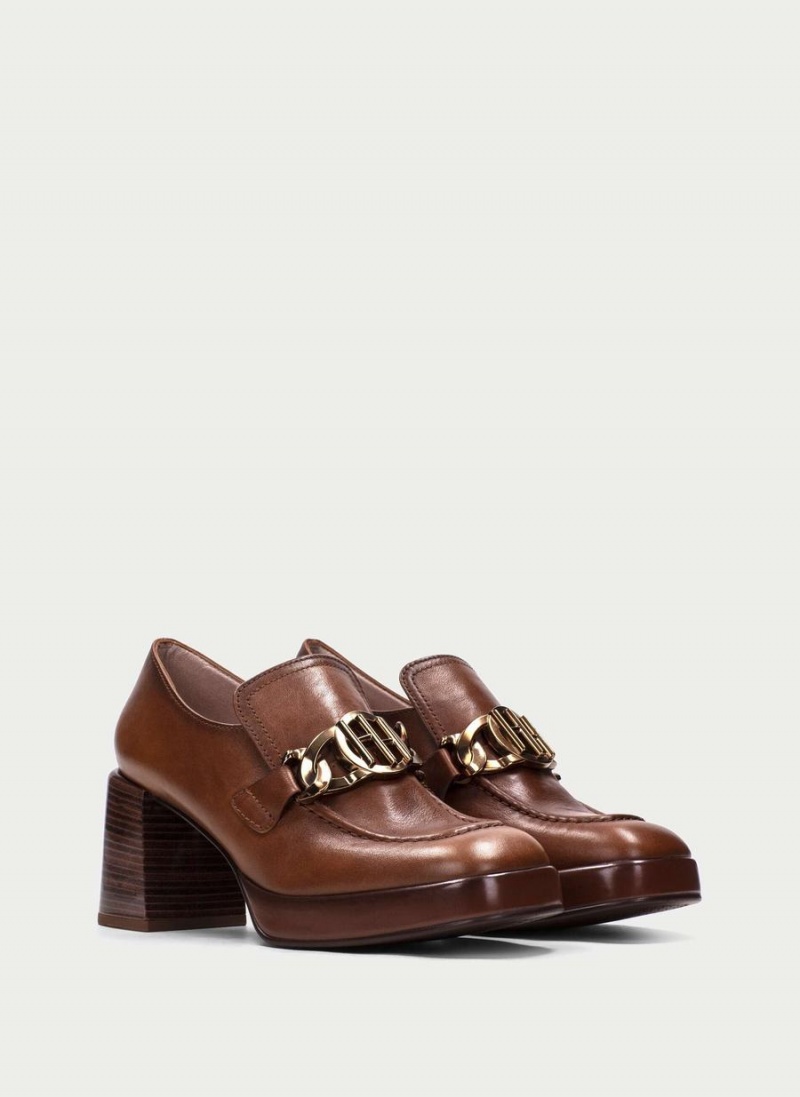 Hispanitas Tokio Ženske Loafers Smeđe | DDC8593EF