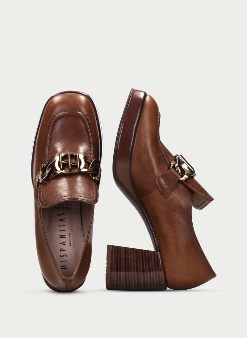 Hispanitas Tokio Ženske Loafers Smeđe | DDC8593EF