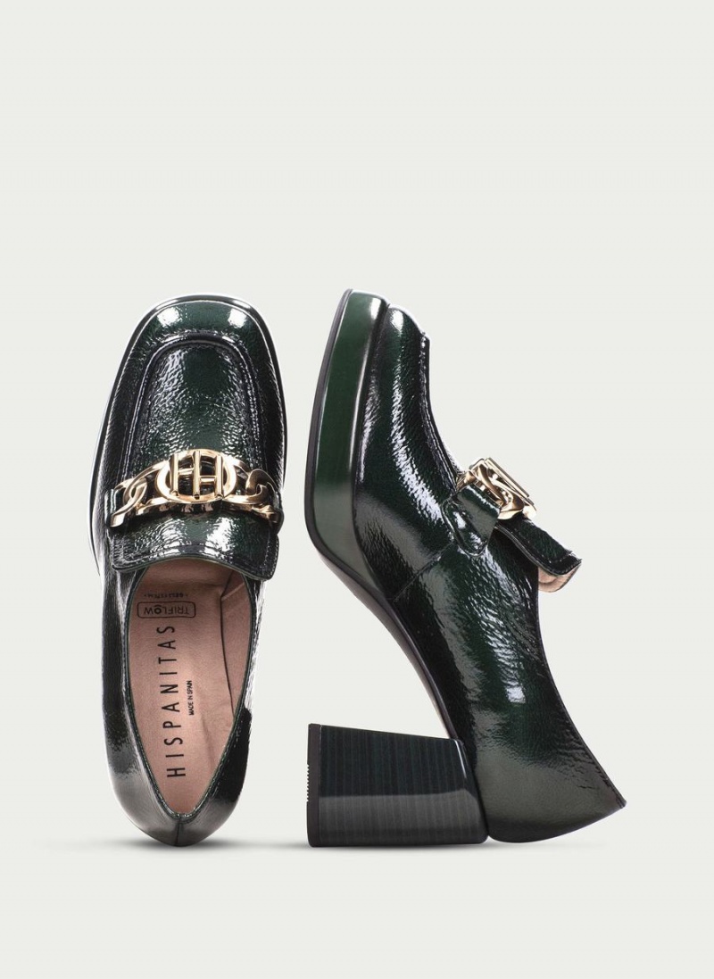 Hispanitas Tokio Ženske Loafers Zelene | KMC4073LJ