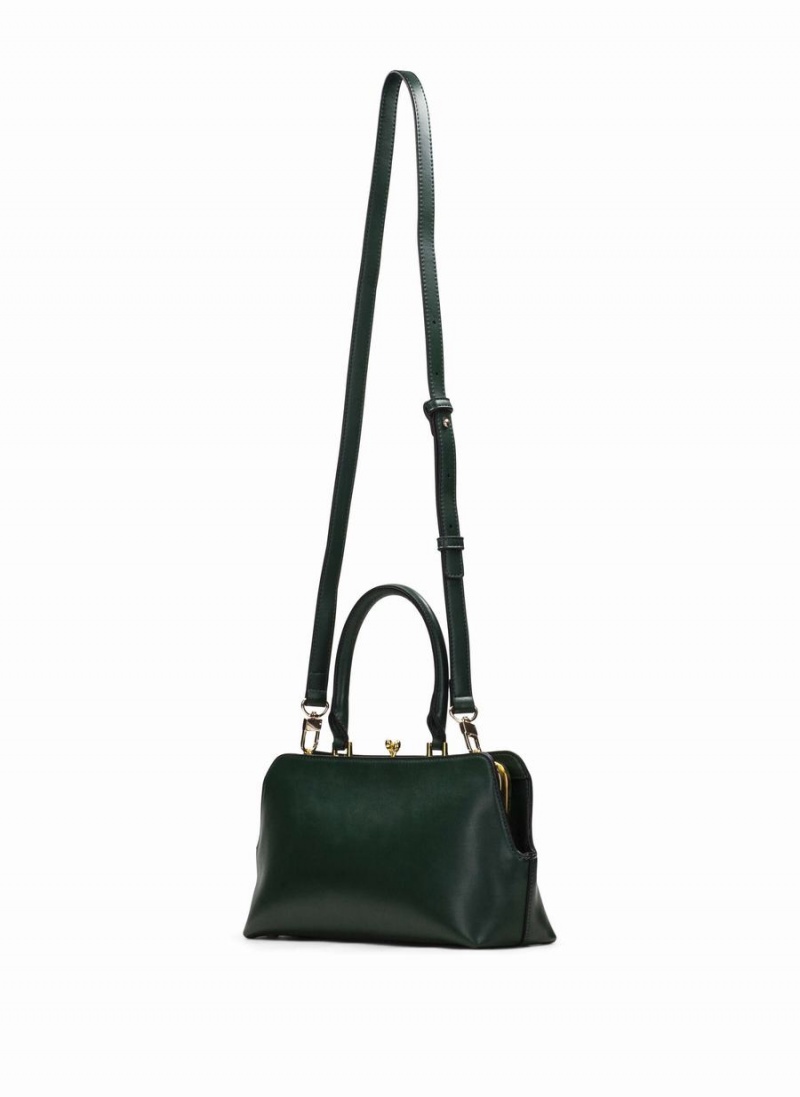 Hispanitas Top Handle Ženske Torbica Zelene | IGT2199PA