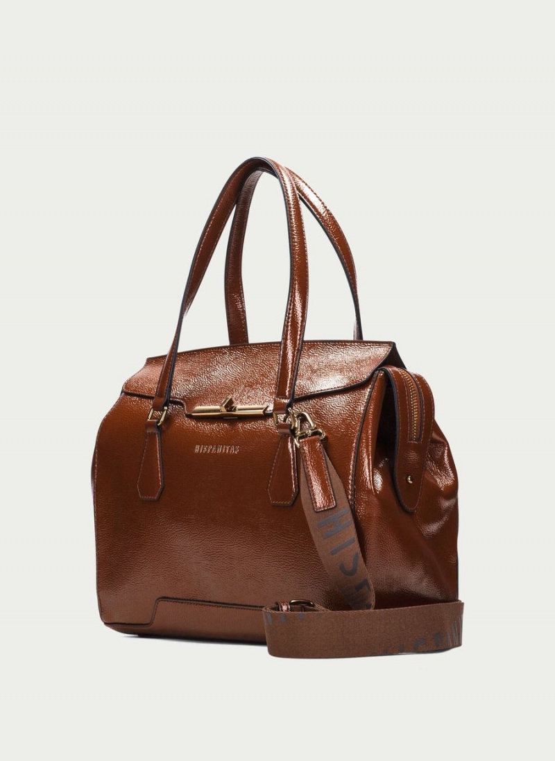 Hispanitas Tote Ženske Torbe Smeđe | XPZ3348OE