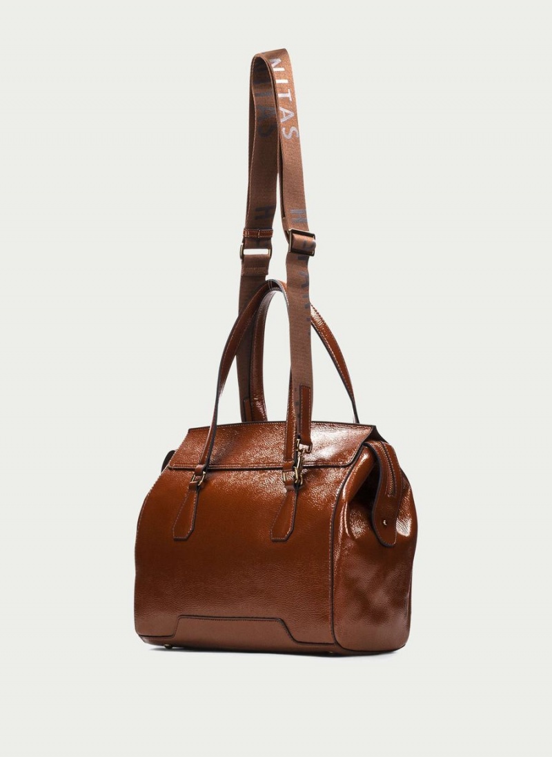 Hispanitas Tote Ženske Torbe Smeđe | XPZ3348OE
